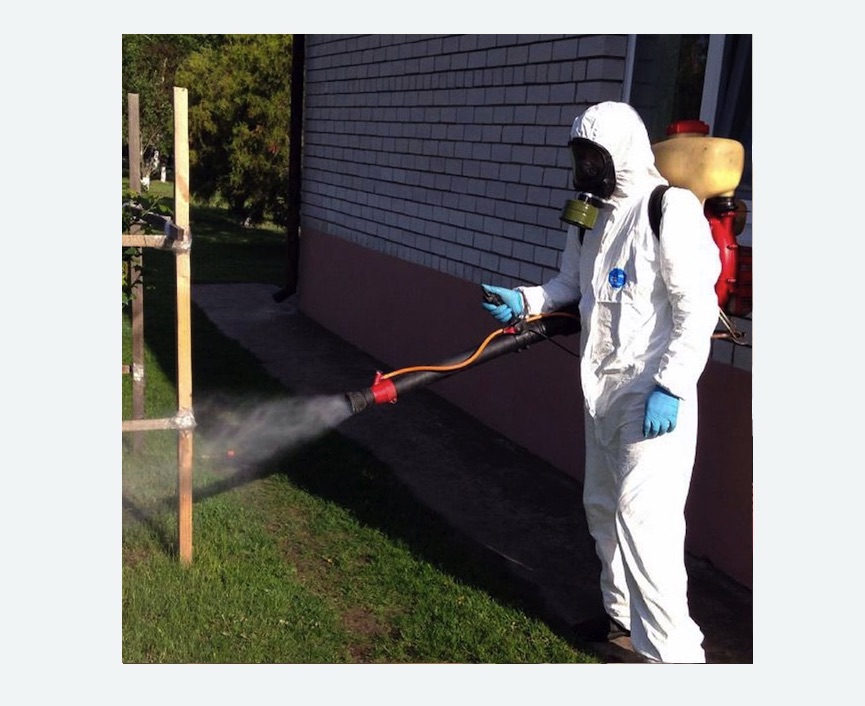 уничтожение клещей на участке травля клещей на участке в Льялово